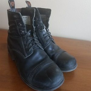 Ariat paddock lace up boots